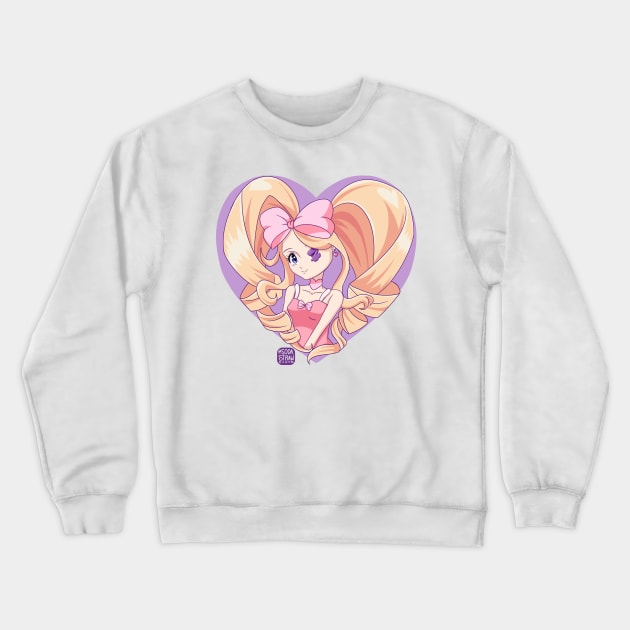 Nui Harmime heart Crewneck Sweatshirt by sodastraw